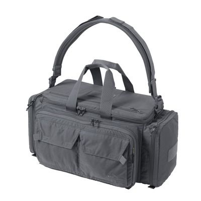 Helikon-Tex Rangemaster Gear Bag Shadow Grey Tactical Shooting Duffel, 41L Capacity, Handgun & Ammo Storage, EDC Organizer