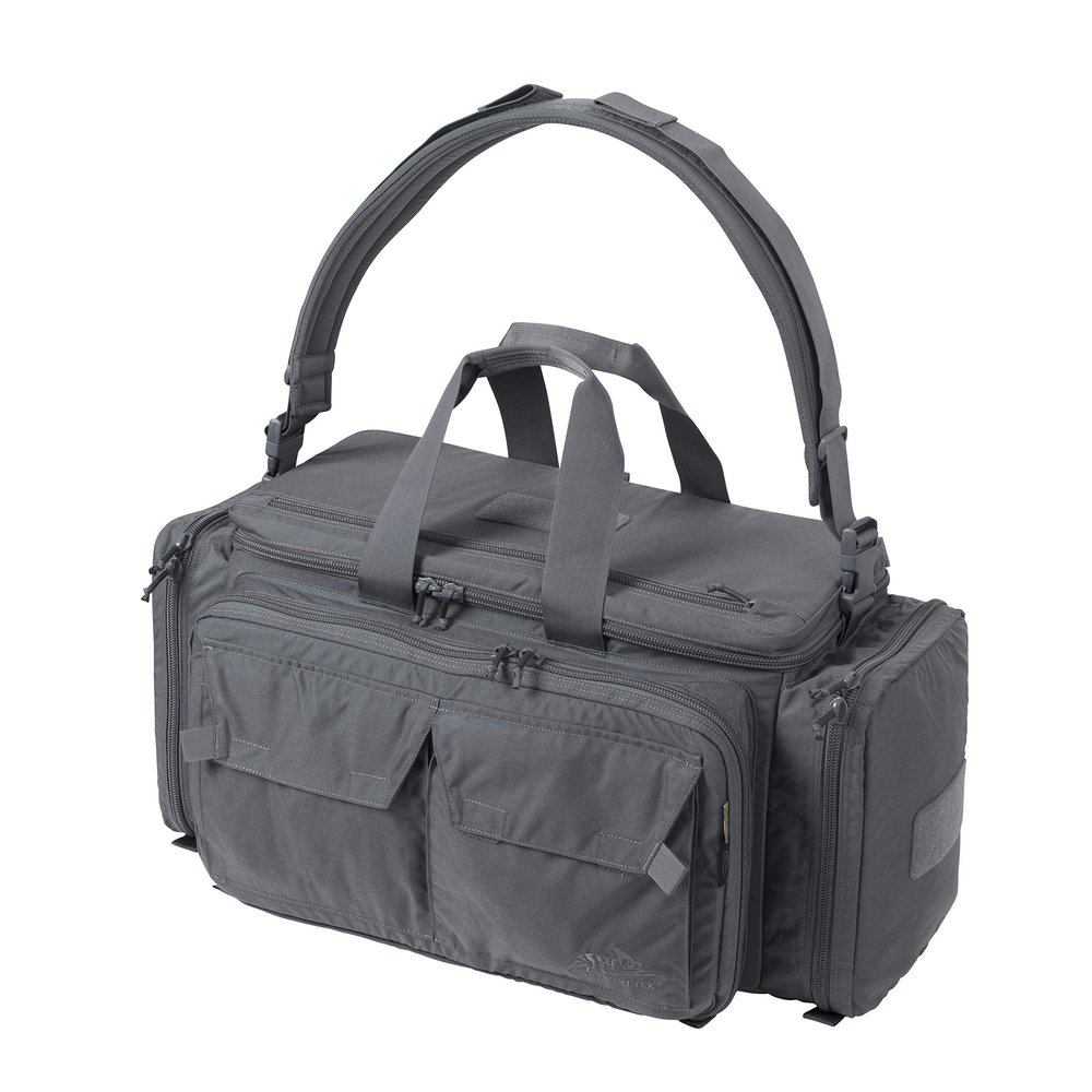 Helikon-Tex Rangemaster Gear Bag Shadow Grey  Tactical Shooting Duffel, 41L Capacity, Handgun & Ammo Storage, EDC Organizer
