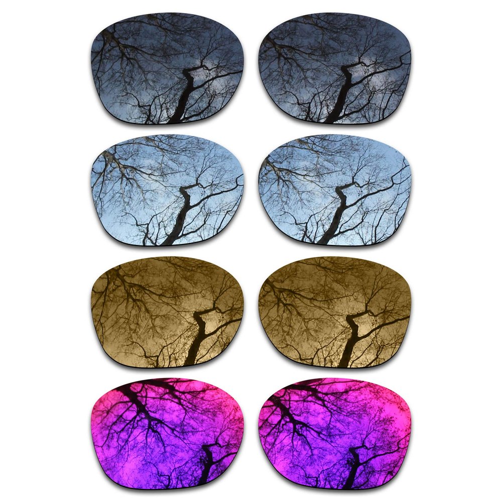 Set of 4 Polarized Replacement Lenses for Oakley Garage Rock Pack-BSBM3