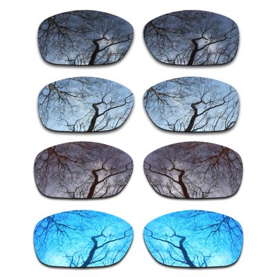 ToughAsNails Set of 4 Polarized Replacement Lenses for Oakley Ten X Pack-BSBI1