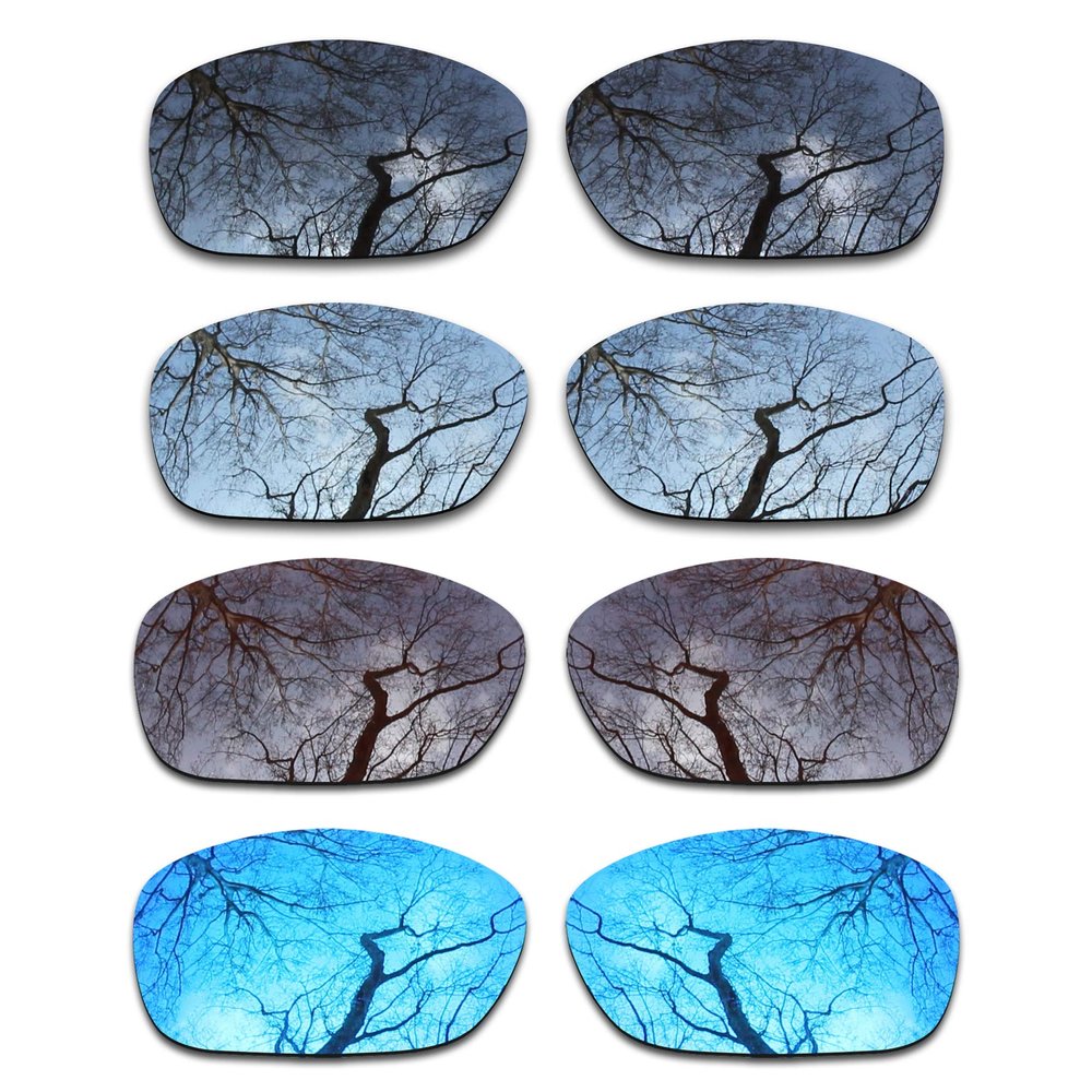 ToughAsNails Set of 4 Polarized Replacement Lenses for Oakley Ten X Pack-BSBI1