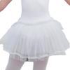 119244005 Kids Romantic Dance Tutu Skirt Cute Ballet Tutu (M 130, White) view 3
