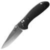 Benchmade - Griptilian Outdoor EDC Knife, Drop-Point Blade with Black Grivory Handle (551-S30V) view 1