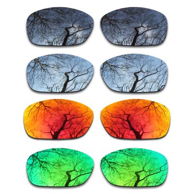 ToughAsNails Set of 4 Polarized Replacement Lenses for Oakley Ten X Pack-BSFE2