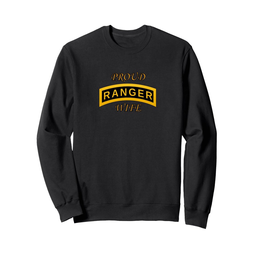 Army Ranger School Tab - Proud Wife - Sweatshirt Sweatshirt