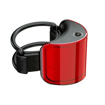 Knog Lil' Cobber Rear Bike Light - Compact, Rechargeable Bike Tail Light with 330 Visibility, 5 Light Modes, Waterproof, Easy Mount for Aero and Standard Seat Posts