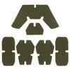 AOUTACC Tactical Helmet Enhanced Hook and Loop Fastener Set for AirFrame Fast ACH MICH Helmet (OD) view 1