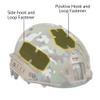 AOUTACC Tactical Helmet Enhanced Hook and Loop Fastener Set for AirFrame Fast ACH MICH Helmet (OD) view 2