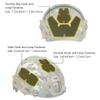 AOUTACC Tactical Helmet Enhanced Hook and Loop Fastener Set for AirFrame Fast ACH MICH Helmet (OD) view 3