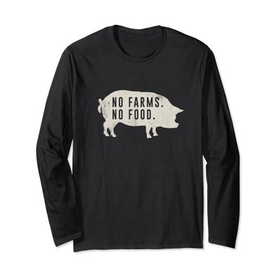 No Farms No Food T-Shirt For Local Foodies And Farmers