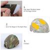 AOUTACC Tactical Helmet Enhanced Hook and Loop Fastener Set for AirFrame Fast ACH MICH Helmet (Tan) view 4