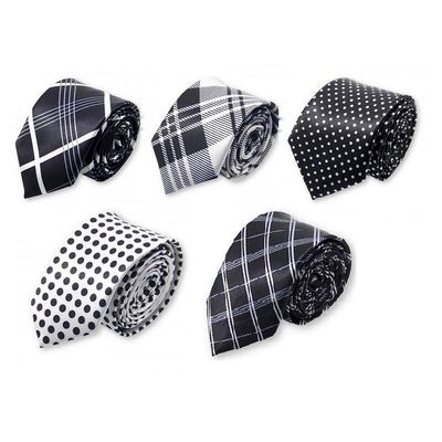 2"*57" Ties for Man Classic Checks Necktie Red Green Yellow White Blue (A8)