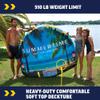 WOW Sports Summertime 1 2 or 3 Person Inflatable Towable Deck Tube for Boating, 8200P-10-3 view 3