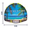 WOW Sports Summertime 1 2 or 3 Person Inflatable Towable Deck Tube for Boating, 8200P-10-3 view 4