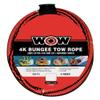 WOW Sports World of Watersports 19-5040, Bungee Tow Rope 50 Feet Long, Black, Standard view 1