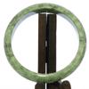 2.38"(60.6mm) China Certified Grade A Nature Hisui Jadeite Jade Women's Bangle Bracelets 9420 view 4