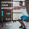 Elvire Fabric Resistance Bands for Working Out, Exercise Set of 3, Booty Band for Women, Workout Loops for Legs, Glutes, Squats view 2