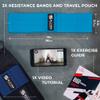 Elvire Fabric Resistance Bands for Working Out, Exercise Set of 3, Booty Band for Women, Workout Loops for Legs, Glutes, Squats view 4
