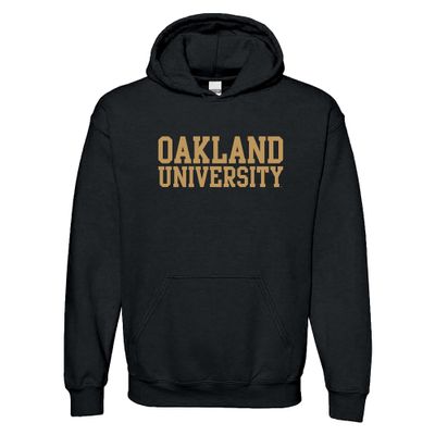 AH01 - UMBC Retrievers Basic Block HOODIE - 2X-Large - Black