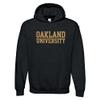AH01 - UMBC Retrievers Basic Block HOODIE - 2X-Large - Black view 1