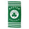 Northwest NBA Boston Celtics Beach Towel, 30 x 60 Inches, Stripes Design, Soft and Absorbent Sports Towel view 1