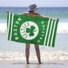 Northwest NBA Boston Celtics Beach Towel, 30 x 60 Inches, Stripes Design, Soft and Absorbent Sports Towel view 3