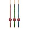 ASKA Set of Wrapless 2-Piece Billiard Pool Cues L3, 58" Hard Rock Canadian Maple, 13mm Hard Le Pro Tip, Mixed Weights and Colors (Set of 3 Sticks) view 3