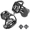 Venzo Fitness Exercise Indoor Bike Compatible with Shimano SPD Pedals with Toe Clips & Cleats view 1