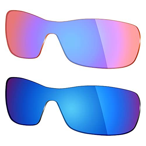 Mryok 2 Pair Polarized Replacement Lenses for Oakley Antix Sunglass - Options