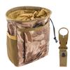 Drawstring Highend Rock Climbing Chalk Bag with a Carabiner Different Pockets for Climbing Bouldering, Gymnastics, Gym Pouch, Cross Fit and Lifting (Khaki Camouflage)