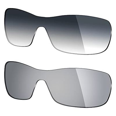 Mryok 2 Pair Polarized Replacement Lenses for Oakley Antix Sunglass - Options