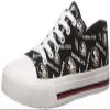 FOCO Florida State Seminoles NCAA Womens Low Top Repeat Print Canvas Shoes - 6 view 1