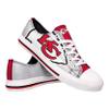 FOCO Kansas City Chiefs NFL Womens Glitter Low Top Canvas Shoes - 7 view 1