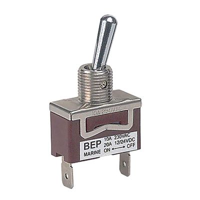 BEP Marinco SW32115 12V 20A Toggle Switch, ON/Off/MOMENTARY