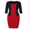 CNXYF Womens Elegant Business Retro Cocktail Work Pencil Dress Wear to Work Office Casual Dress view 1