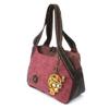 Chala Bowling Bag - Tiger - Burgundy view 2