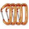 B-Mardi Carabiner Clips Heavy Duty 12kN (2697 lbs)-Lightweight Locking Carabiners for Camping, Hiking, Hammock, Dog Leash Harness, Outdoor and Gym etc, Keychains& Utility view 1