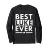 Best Luke Ever Funny Personalized Name Long Sleeve T-Shirts view 1
