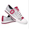 FOCO Ohio State Buckeyes NCAA Womens Glitter Low Top Canvas Shoes - 9 view 1