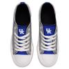 FOCO Kentucky Wildcats NCAA Womens Glitter Low Top Canvas Shoes - 6 view 3