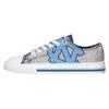 FOCO North Carolina Tar Heels NCAA Womens Glitter Low Top Canvas Shoes - 7 view 2