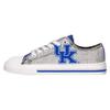 FOCO Kentucky Wildcats NCAA Womens Glitter Low Top Canvas Shoes - 7 view 2