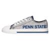 FOCO Penn State Nittany Lions NCAA Womens Glitter Low Top Canvas Shoes - 6 view 2