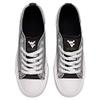 FOCO West Virginia Mountaineers NCAA Womens Glitter Low Top Canvas Shoes - 7 view 3
