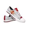 FOCO Iowa State Cyclones NCAA Womens Glitter Low Top Canvas Shoes - 8 view 1