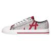 FOCO Alabama Crimson Tide NCAA Womens Glitter Low Top Canvas Shoes - 8 view 2