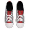 FOCO Texas Tech Red Raiders NCAA Womens Glitter Low Top Canvas Shoes - 6 view 3