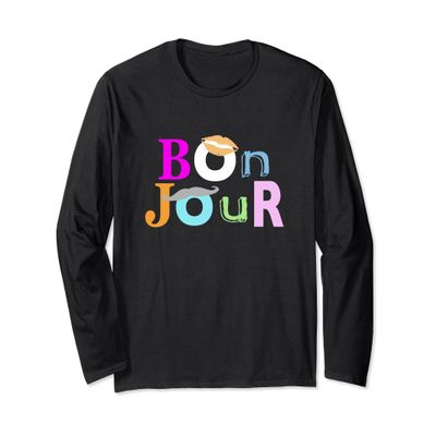 Bonjour Welcome Hallo Willkommen Sweatshirt Birthday Gift