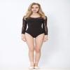 ModLatBal Long Sleeve Lace Leotards for Womens Ballet Dance Gymnastics Bodysuit view 2