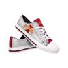 FOCO Iowa State Cyclones NCAA Womens Glitter Low Top Canvas Shoes - 7 view 1